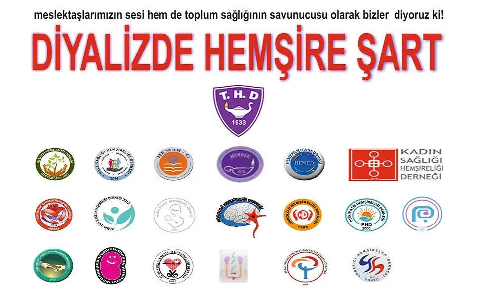 Kamuoyuna Duyuru! Di̇yali̇zde Hemşi̇re Şart