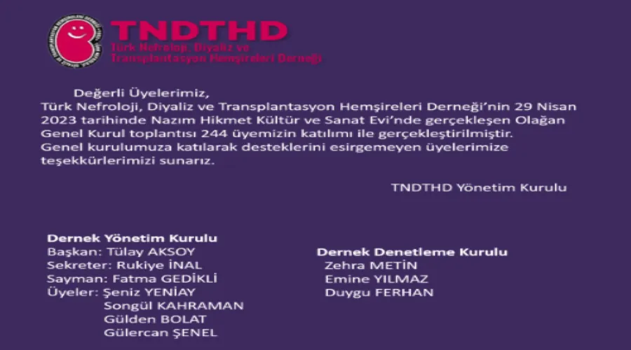 Yeni̇ Yöneti̇m Kurulu